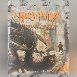 Illustrated Happy Potter and The Goblet of Fire